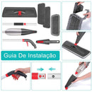 Mop Spray 800ml + Kit Completo com Microfibra, Esfregão, 3 Refis Laváveis - Oferta por Tempo Limitado 🔥