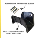 Suporte Mangueira Jardim Parede + Parafuso e Bucha
