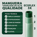 Mangueira De Jardim Trançada Reforçada Completa Limpeza Quintal