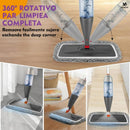 Mop Spray 800ml + Kit Completo com Microfibra, Esfregão, 3 Refis Laváveis - Oferta por Tempo Limitado 🔥