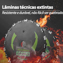 Disco Para Roçadeira Com Dentes De Corrente Motosserra - Corta Muito eficiente e durável sem ferrugem
