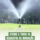 Tripé 360º para Irrigação Automática: Máxima Economia e Alta Pressão + BRINDE (Mangueira Reforçada de 15M)