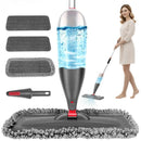 Mop Spray 800ml + Kit Completo com Microfibra, Esfregão, 3 Refis Laváveis - Oferta por Tempo Limitado 🔥